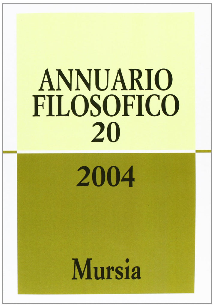 Annuario filosofico n.20 / 2004