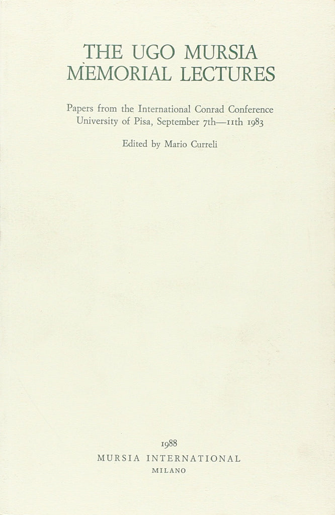 AA.VV.: The Ugo Mursia memorial lectures
