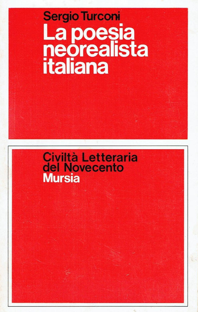 Turconi S.: La poesia neorealista italiana